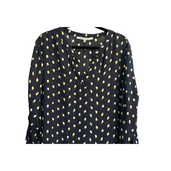 Anthropologie Collective Concepts Women's Black Blouse 3X Plus Size Long Sleeve - Picture 2 of 5